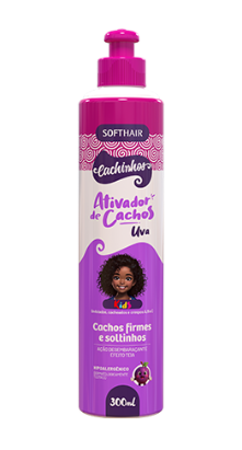 imagem de Ativador Softhair de Cachos Kids Uva 300ml