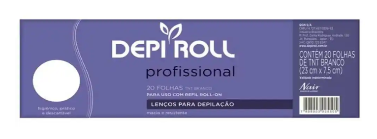 imagem de Lenço Para Depilação Depi Roll c/20