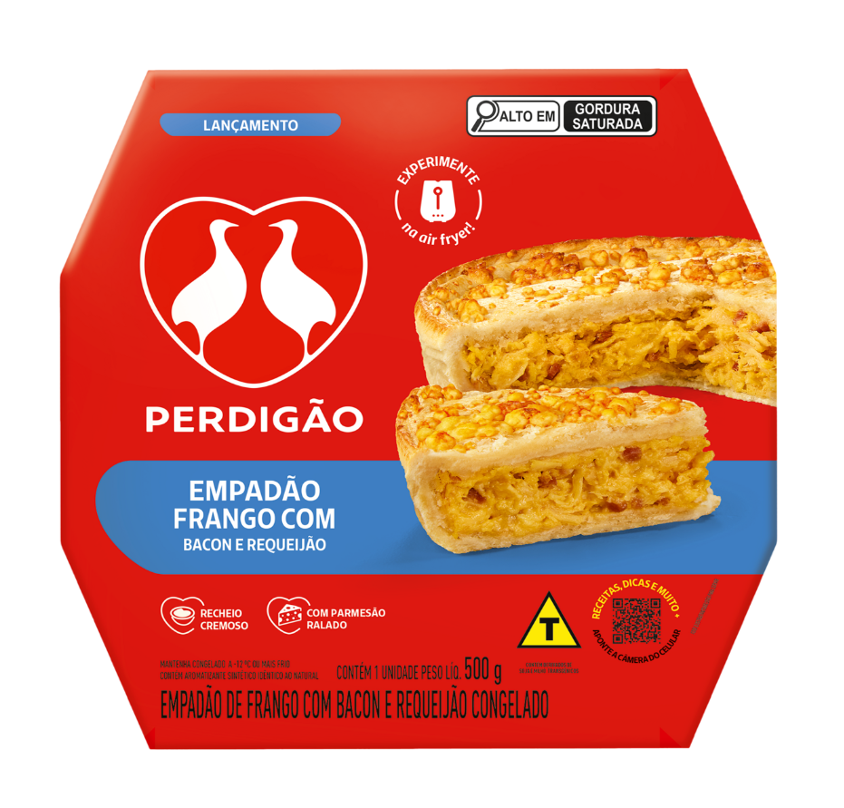 imagem de Empadão Perdigão Frango c/ Bacon 500g