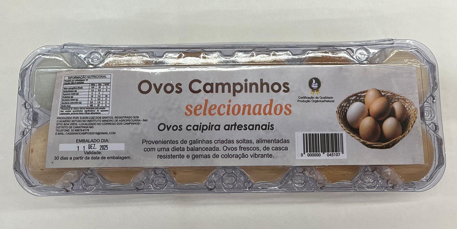 imagem de Ovos Caipira Campinhos Dúzia