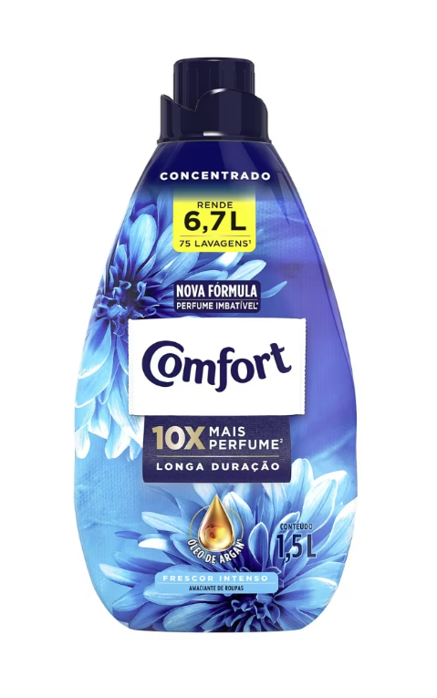 imagem de Amaciante Concentrado Comfort Frescor Intenso 1,5L