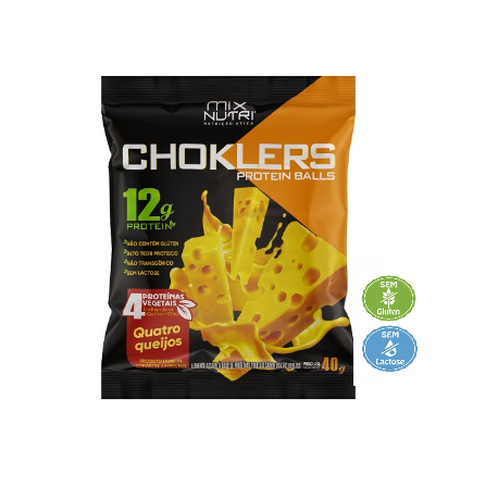 imagem de Snack Choklers Quatro Queijos 40g