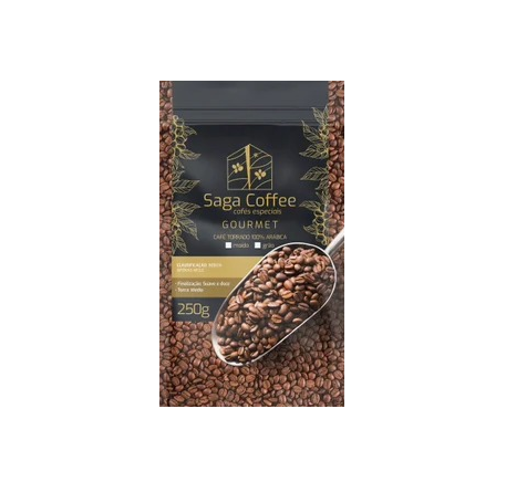 imagem de Café Saga Coffee Gourmet Moído 250g