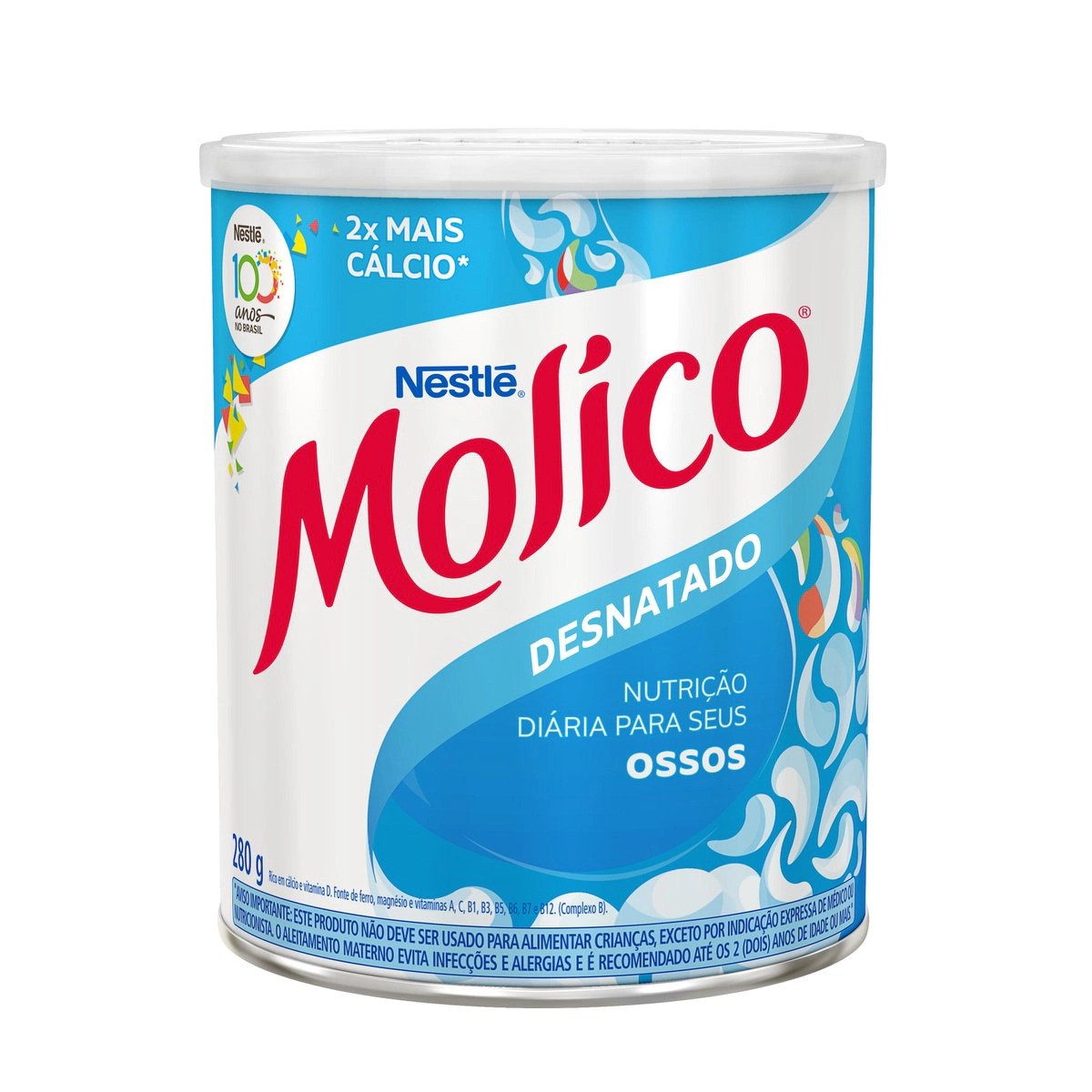 imagem de Leite em Pó Molico Desnatado 280g
