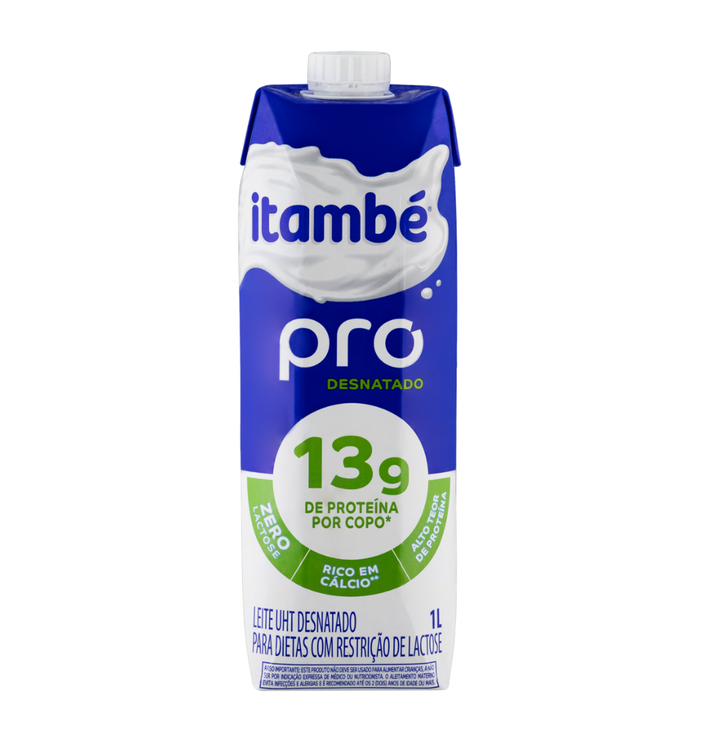 imagem de Leite Longa Vida Itambé Pro+ Desnatado 1L