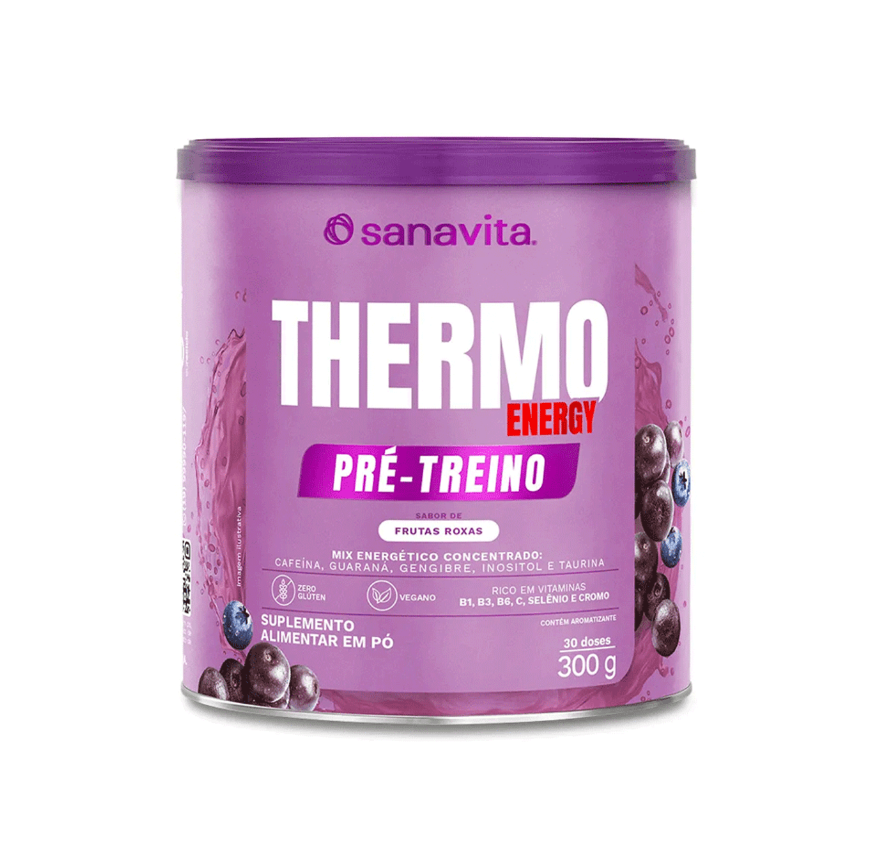 imagem de Termogênico Sanavita Frutas Roxas 300g