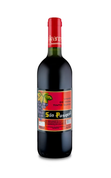 imagem de Vinho São Pasqual Tinto Suave 750ml