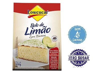 Bolo de Limão Zero Lactose