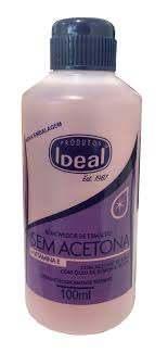imagem de Removedor de Esmalte Ideal  s/ Acetona 100ml