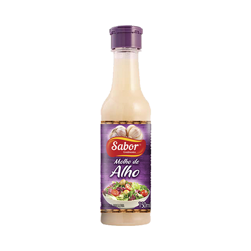 imagem de Molho de Alho Sabor 150ml