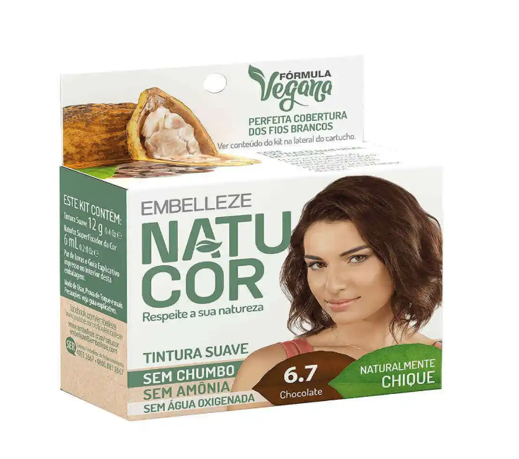 imagem de Tintura Natucor 6.7 Chocolate