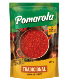 imagem de Molho Tomate Pomarola Sachê Tradicional 200g