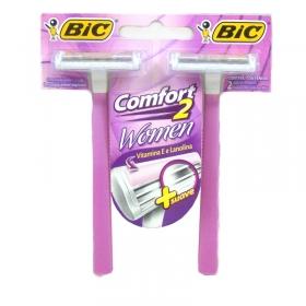 imagem de Aparelho Barbear Descartável Bic Confort 2 Women c/2