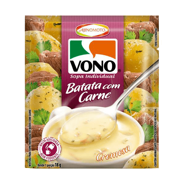imagem de Sopa Vono Batata Com Carne 18g