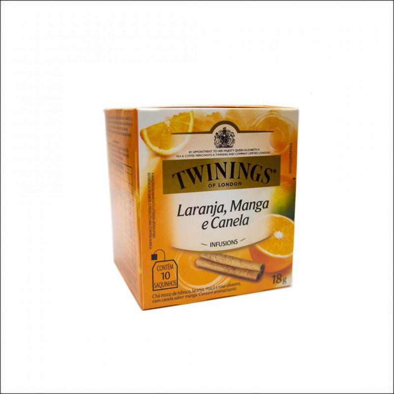 imagem de Cha  Twiinings 18g Laranja Manga Canela