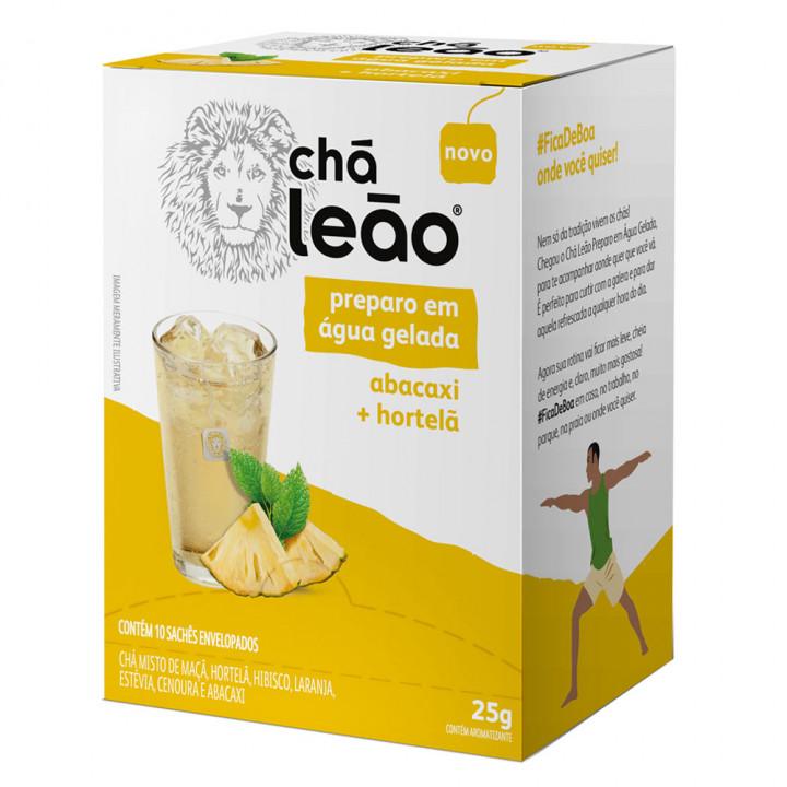 imagem de Chá Leão Gelado Abacaxi + Hortelã 25g