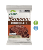 imagem de Bolinho Vitalin Brownie Chocolate Sem Glúten 35g