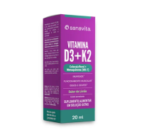 imagem de Suplemento Sanavita Vitamina D3+K2 20ml