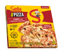 imagem de Pizza Sadia Lombo c/ Requeijão e Mussarela 460g