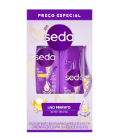 imagem de Kit Seda Shampoo 300ml + Condicionador 190ml Liso Perfeito