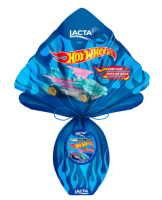 imagem de Ovo Páscoa Lacta Hotwheels ao Leite 166g