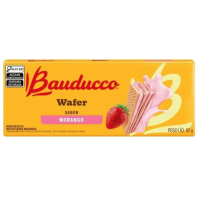 imagem de Biscoito Bauducco Wafer Morango 92g