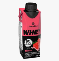 imagem de Bebida Láctea Piracanjuba Whey 15g Proteínas Morango 250ml