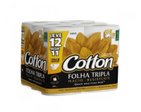 imagem de Papel Higiênico Cotton Folha Tripla 20m L12P11