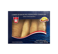 imagem de Bacalhau Bacalanor Lombo Dessalgado 800g