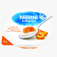 imagem de Iogurte Nestlé Grego Integral Calda Damasco c/ Pessêgo 90g