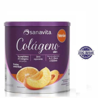 imagem de Colágeno Sanavita Frutas Amarelas 300g