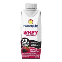 imagem de Bebida Láctea Piracanjuba 250 Ml Whey  Frutas  Vermelhas