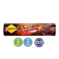 imagem de Biscoito Lowçucar Recheado Chocolate Zero 120g