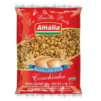 imagem de Macarrão Santa Amália C/ Ovos Conchinha 500g