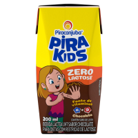 imagem de Bebida Láctea Piracanjuba Chocolate Zero Lactose 200ml