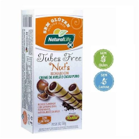 imagem de Canudo Natural Life Wafer  Chocolate 50g