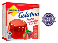 imagem de Gelatina Lowçucar Frutas Vermelhas 10g Zero Açúcar