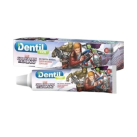 imagem de Creme Dental Dentil Kids Morango c/ Flúor 50g