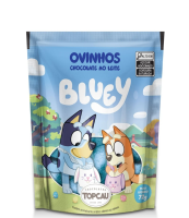 imagem de Mini Ovo Páscoa Topcau Bluey Chocolate ao Leite 72g