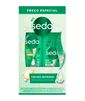 imagem de Kit Seda Shampoo 300ml + Condicionador 190ml Cachos Definidos