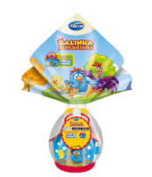 imagem de Ovo Páscoa Arcor Galinha Pintadinha Chocolate ao Leite 100g