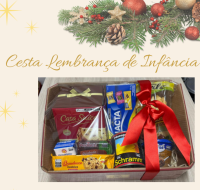 imagem de Cesta de Natal Lembrança de Infância