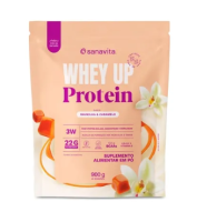 imagem de Suplemento Sanavita Baunilha e Caramelo Whey Up 900g