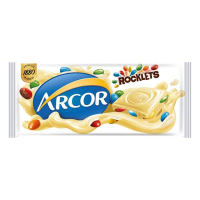 imagem de Chocolate Arcor Branco Rocklets 80g