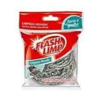 imagem de Esponja Flash Limp Limpeza Pesada Inox